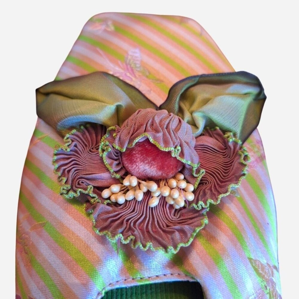 Goody, McKenzie Bon Bon silk ballet slippers, women's size WL, 9-9.5. Like New ! - Picture 2 of 8